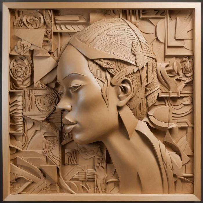 نموذج ثلاثي الأبعاد لآلة CNC 3D Art 